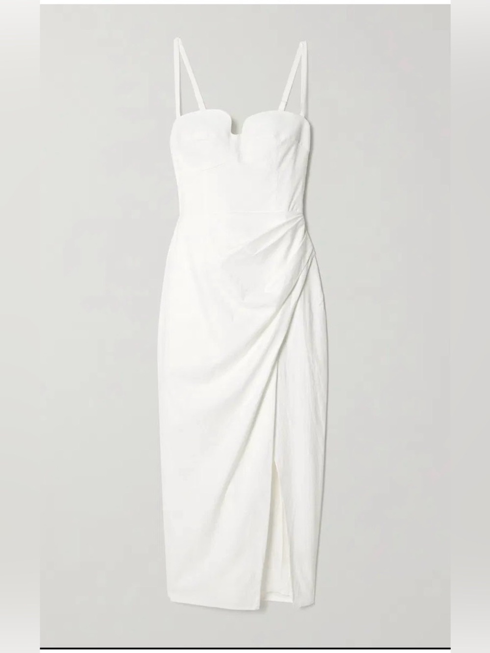 Reformation Alfred Dress White SZ 0